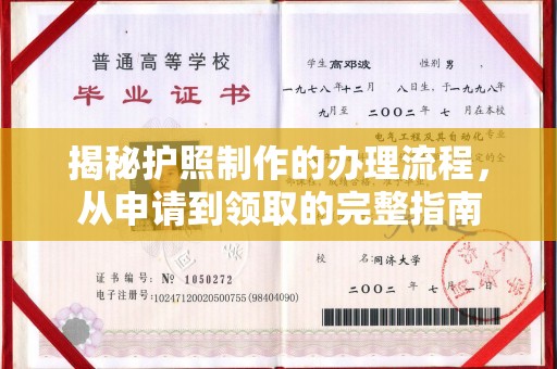 青山湖揭秘护照制作的办理流程，从申请到领取的完整指南