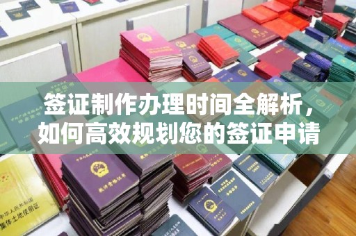青山湖签证制作办理时间全解析，如何高效规划您的签证申请流程